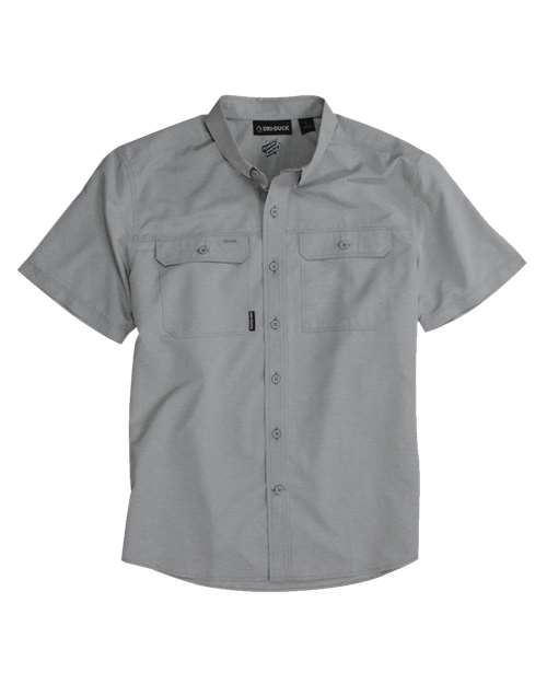 DRI DUCK Men's Crossroad Woven Short Sleeve Shirt