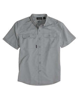 DRI DUCK Men's Crossroad Woven Short Sleeve Shirt