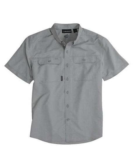 DRI DUCK Men's Crossroad Woven Short Sleeve Shirt