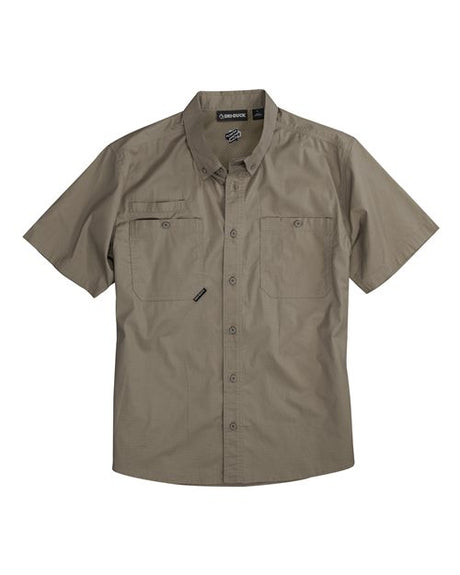 DRI DUCK Men's Craftsman Woven Short Sleeve Shirt