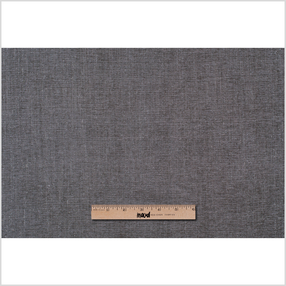 Gray Metallic Sparkly Poly Woven