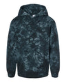 Youth Midweight Tie-Dyed Hooded Sweatshirt