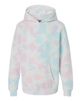 Youth Midweight Tie-Dyed Hooded Sweatshirt