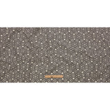 Black and Ivory Medallion Poly-Cotton Jacquard