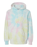 Youth Midweight Tie-Dyed Hooded Sweatshirt