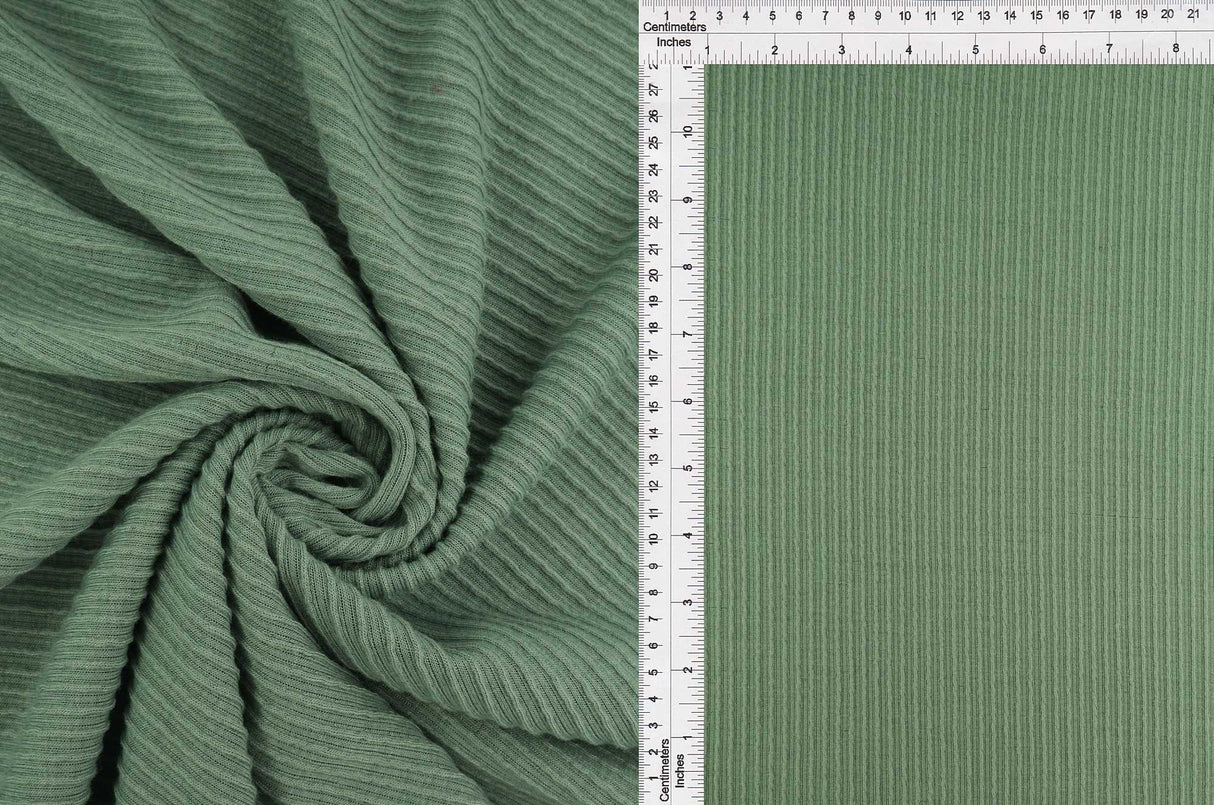 Double Knit Rib Stretch Fabric