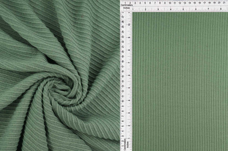 Double Knit Rib Stretch Fabric