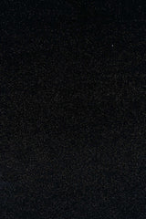 Glitter Stretch Velvet Knit Fabric Black