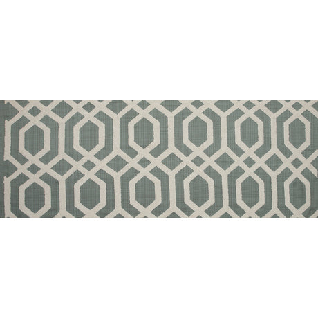 Resort Polyester Woven with a Geometric Faux-Chenille Design