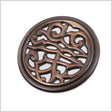 Brass Metal Button - 48L/27mm