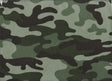 Camouflage Brushed Knit Fabric