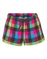 Women's Flannel Shorts