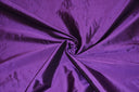 Polyester Silk Taffeta Fabric - Solid, 54" Width (1 Yard)