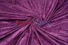 Panne Velvet Polyester Fabric - Crush Panne Velour, Solid, 58/60" Width (1 Yard)
