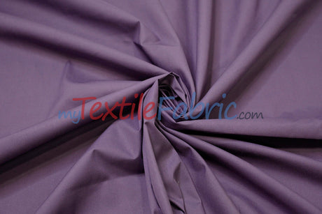 Polyester Cotton Broadcloth Fabric - Solid Colors, 58/60" Width (1 Yard)