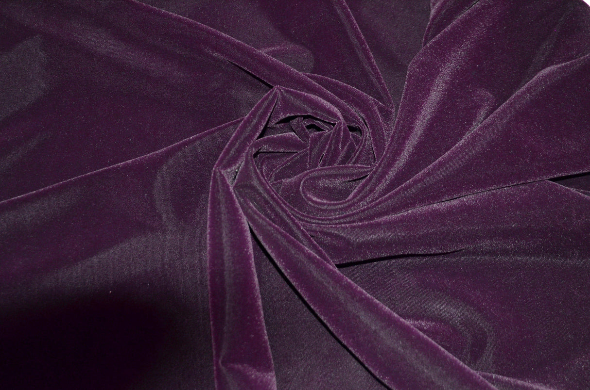 Triple Velvet Acetate Nylon Fabric - Multiple Colors, 44/45" Width (1 Yard)