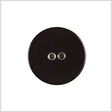 Black Plastic Plastic Button - 36L/23mm
