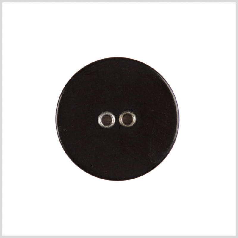 Black Plastic Plastic Button - 44L/28mm