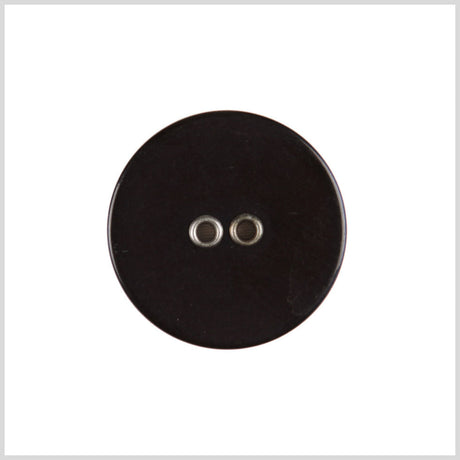 Black Plastic Plastic Button - 44L/28mm