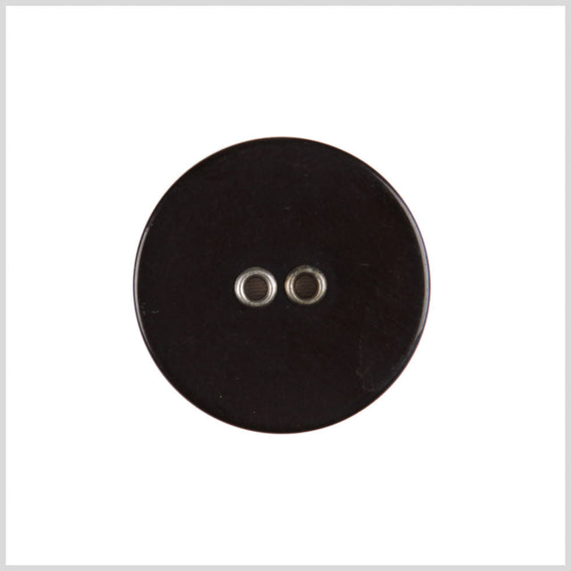 Black Plastic Plastic Button - 44L/28mm