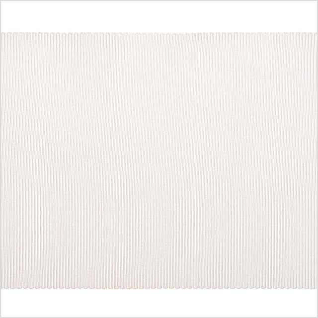3" Off-White Rayon Petersham Grosgrain Ribbon