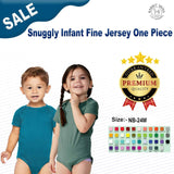 Rabbit Skins® Snuggly Infant Fine Jersey One Piece - 4424