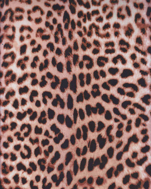 Animal Print Stretch Knit Fabric