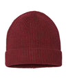 Sustainable Fine Rib Cuffed Beanie