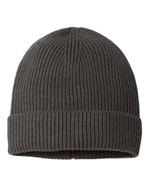 Sustainable Fine Rib Cuffed Beanie