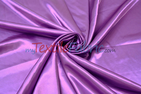 Charmeuse Satin Polyester Fabric - Solid, 58/60" Width, Multiple Colors (1 Yard)