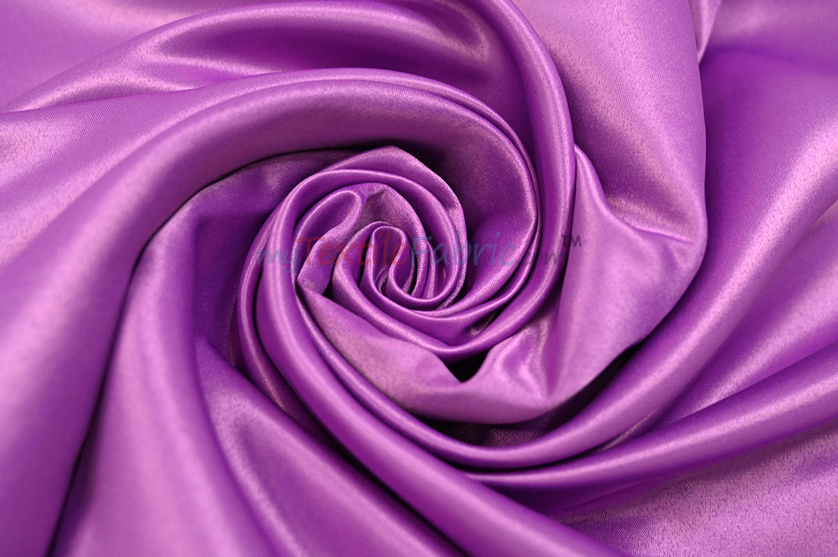 Lamour Satin Polyester Matte Satin Fabric - Multiple Colors, 58/60" Width (1 Yard)