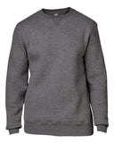 Sudadera premium de forro polar con cuello redondo