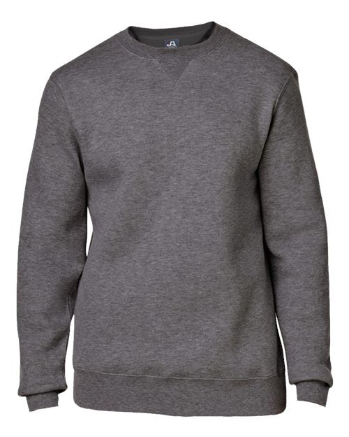 J. America Unisex Premium Fleece Crewneck Sweatshirt