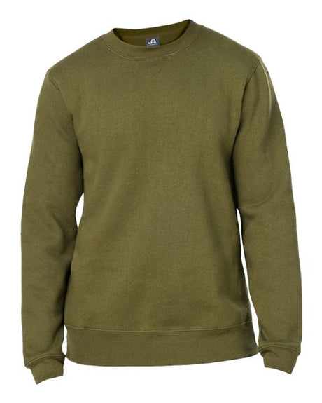 J. America Unisex Premium Fleece Crewneck Sweatshirt