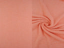 1 Yard Oversize Waffle Solid Stretch Knit Fabric 54 Inch Wide