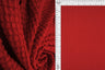 1 Yard Oversize Waffle Solid Knit Fabric 220 GSM, 54/56? Wide Polyester Rayon Spandex Blend