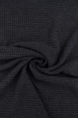 Stretch Waffle Knit Fabric Solid Colors