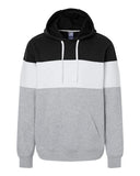 Men's Varsity Colorblocked Fleece Hooded Sweatshirt