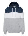 Men's Varsity Colorblocked Fleece Hooded Sweatshirt