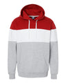 Men's Varsity Colorblocked Fleece Hooded Sweatshirt
