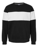 Sudadera Varsity de forro polar con cuello redondo