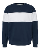 J. America Unisex Varsity Fleece Crewneck Sweatshirt
