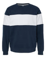 J. America Unisex Varsity Fleece Crewneck Sweatshirt