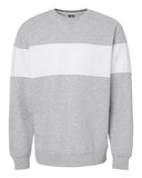 J. America Unisex Varsity Fleece Crewneck Sweatshirt