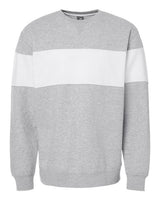 J. America Unisex Varsity Fleece Crewneck Sweatshirt
