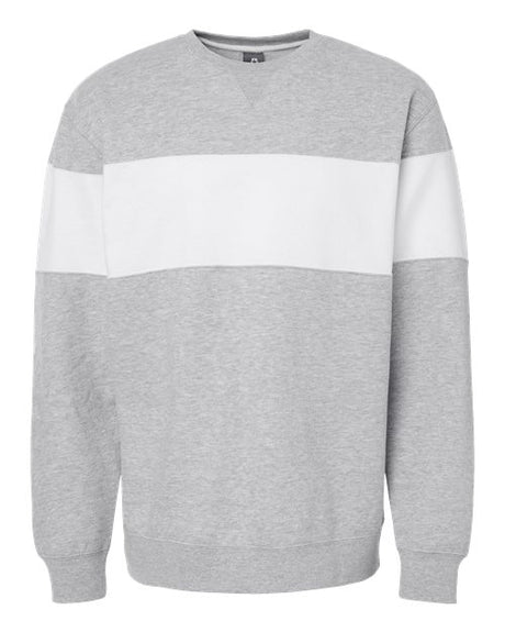 J. America Unisex Varsity Fleece Crewneck Sweatshirt