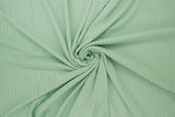 Rib Stretch Knit Fabric Solid