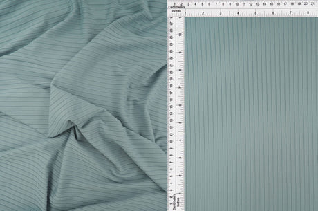 Rib Stretch Knit Fabric Solid