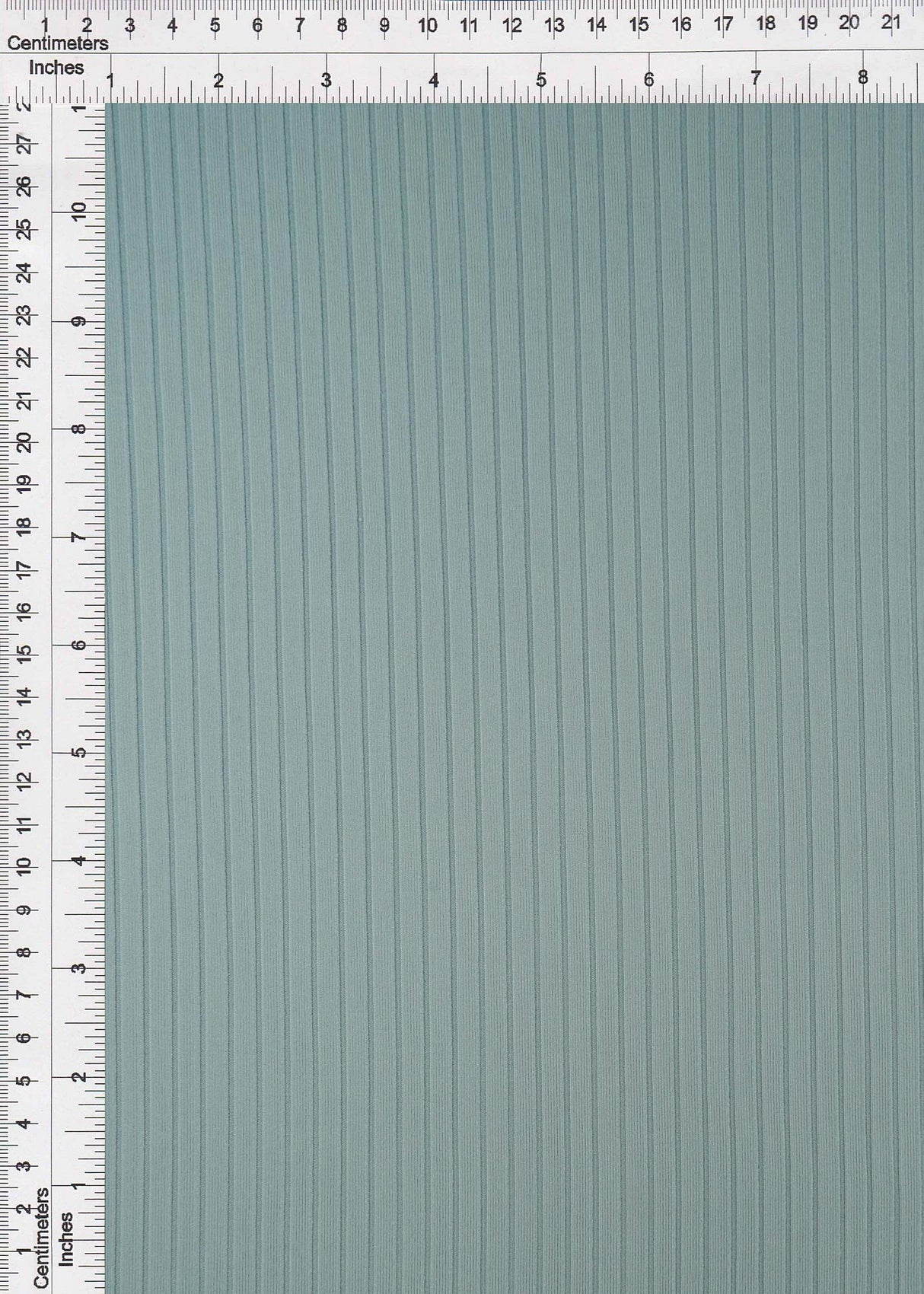 Rib Stretch Knit Fabric Solid