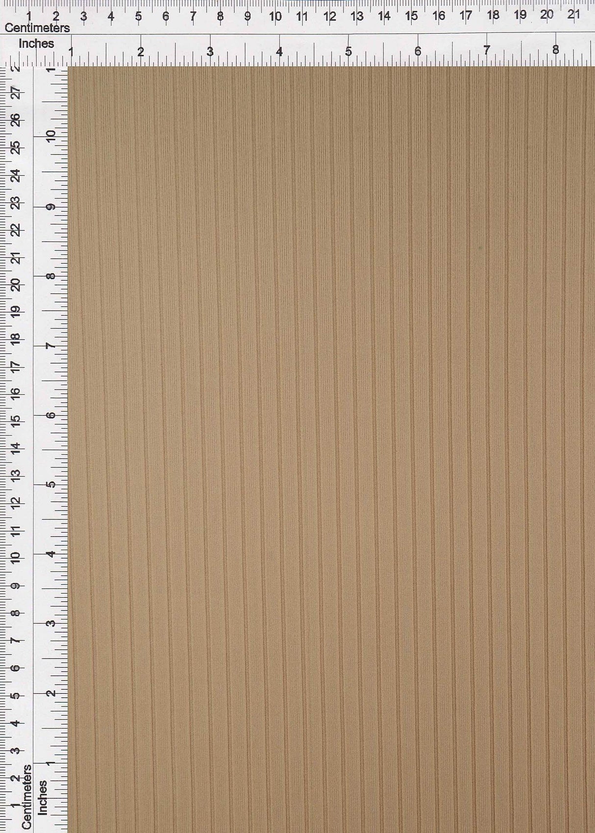 Rib Stretch Knit Fabric Solid